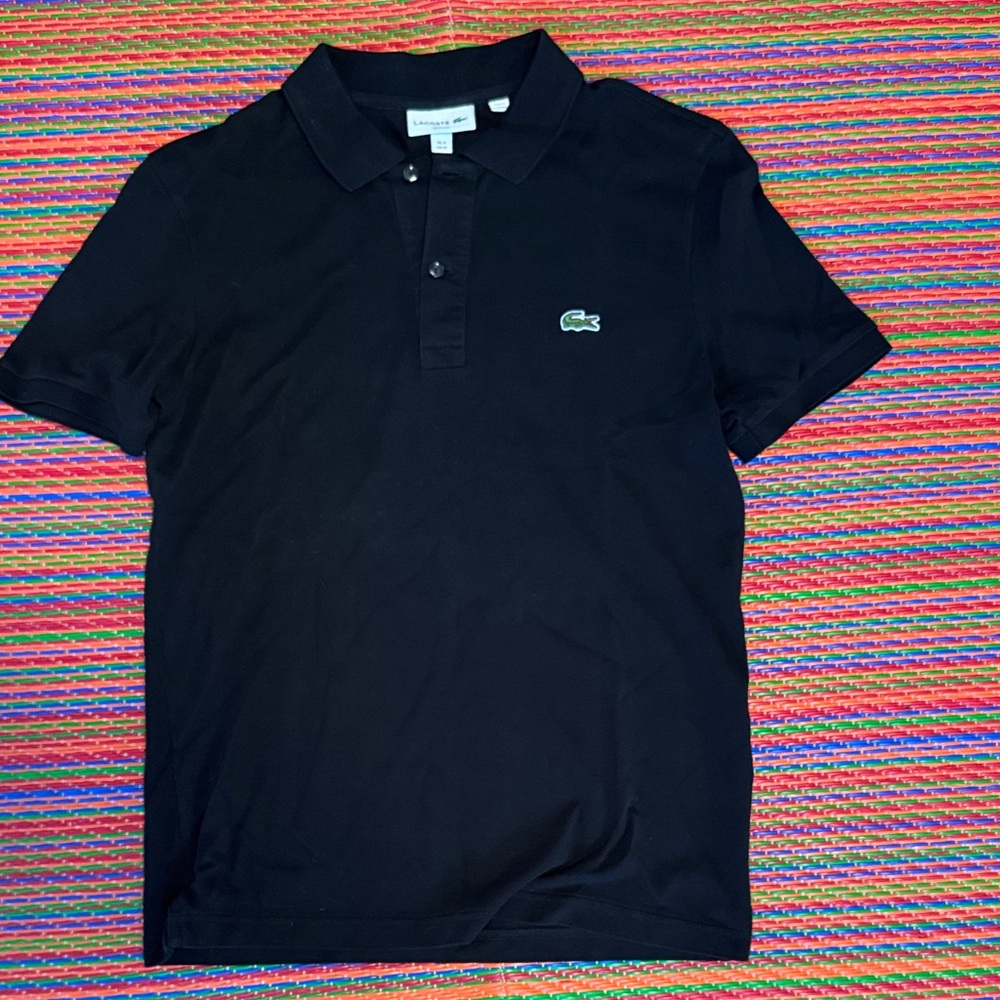 Lacoste Men's Polo Shirt in Black